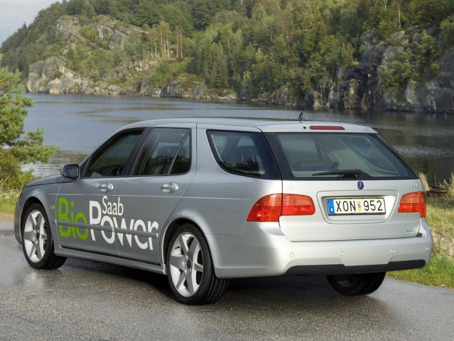  Saab 9-5 BioPower SportCombi 2008 года  (фото 16 из 16)
